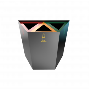 AMPATO PC - powder coated metal recycling bins_1