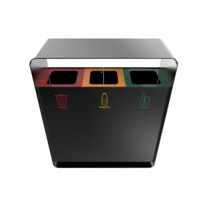 ARIZARO PC - attractive design sheet metal waste bins_1