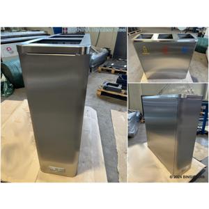 Bernina Stainless Steel Recycle Bin