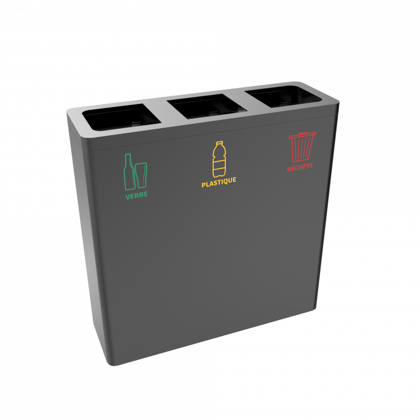 BERNINA PC sheet metal recycle bin - Binsignia